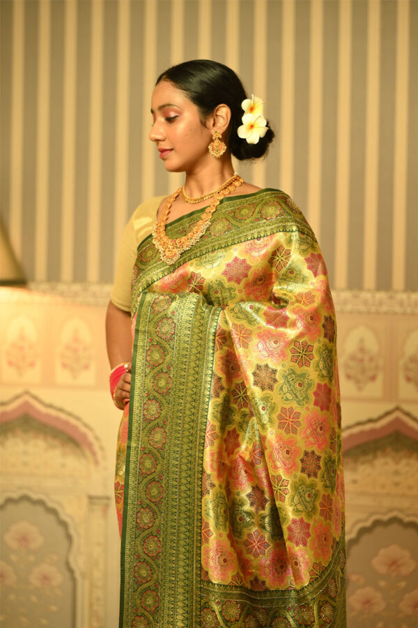 Green Kanjivaram Silk Saree