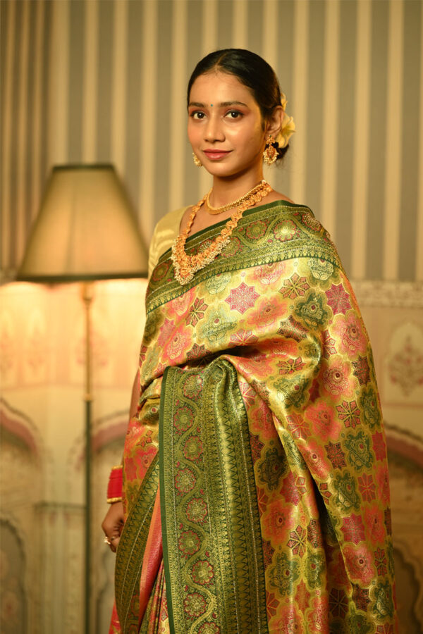 Green Kanjivaram Silk Saree