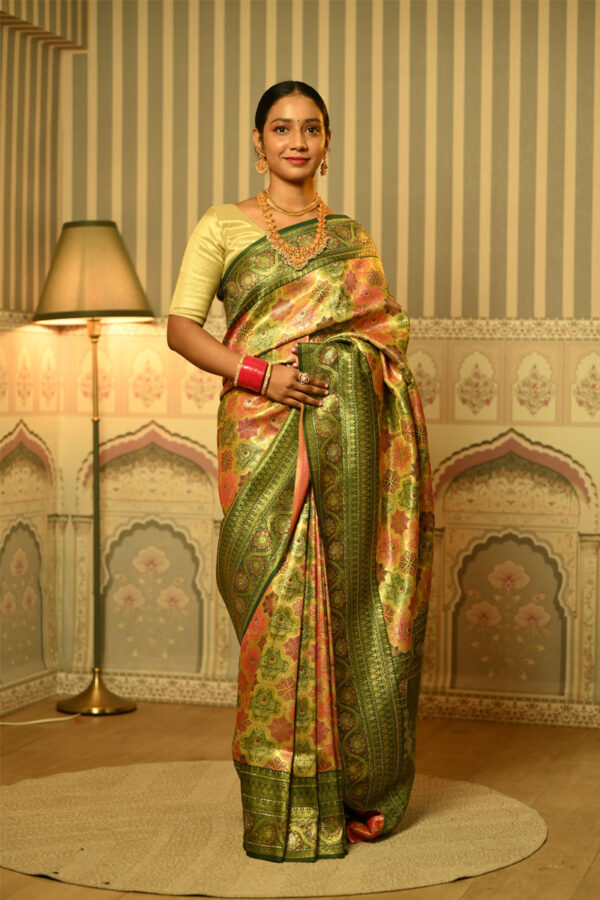 Green Kanjivaram Silk Saree
