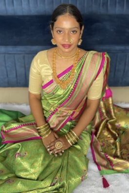 Maratha Wada Designer Saree