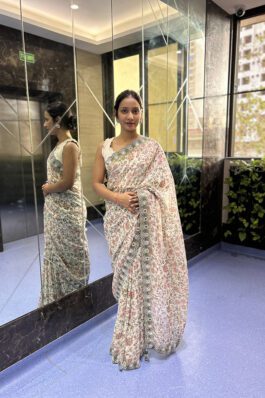 Pure Chiffon Elegant Saree