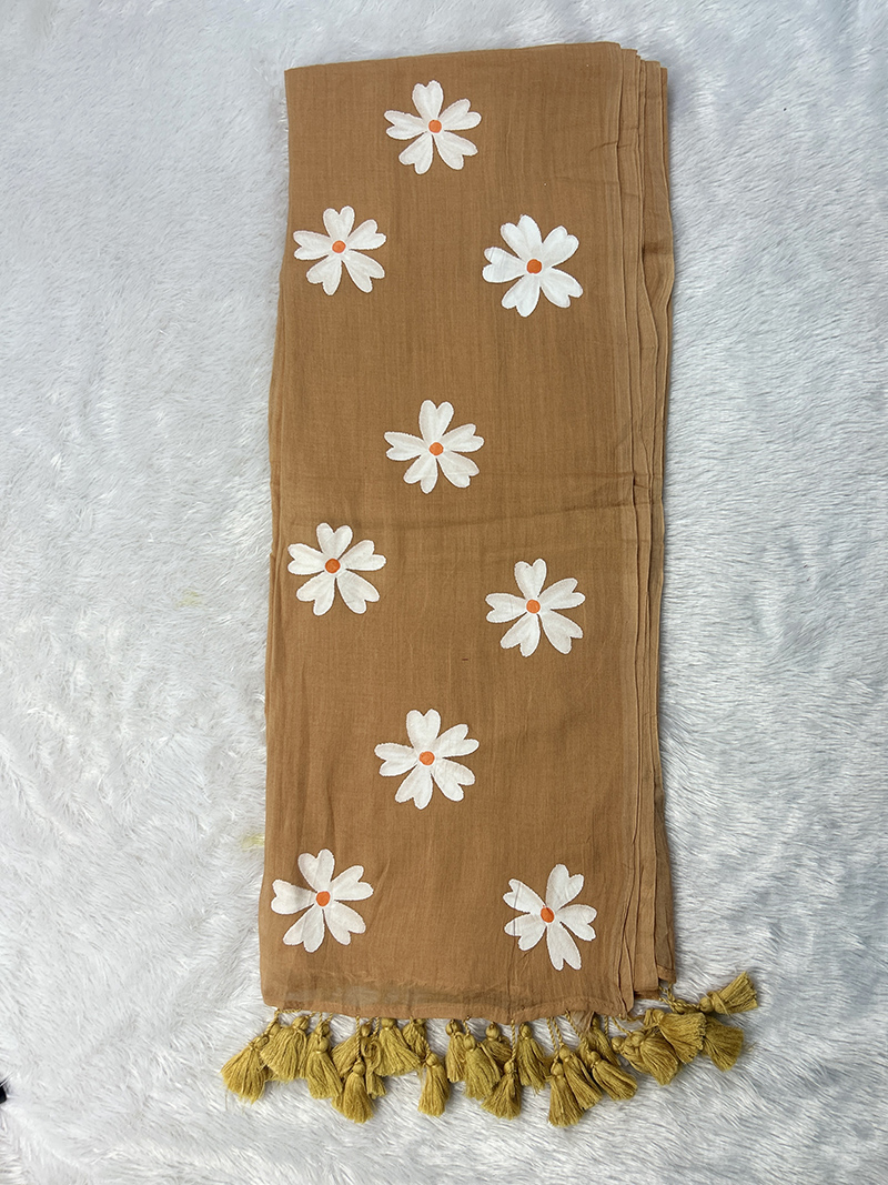 Pure Cotton Hard Saree - Image 8