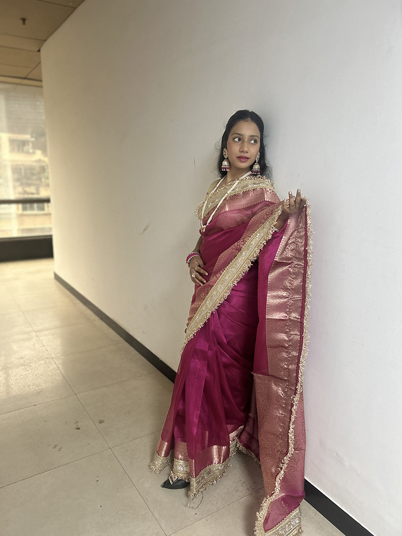 Banarasi Tissue Silk Saree - Image 4