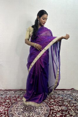 Pure Banarasi Organza Silk Saree