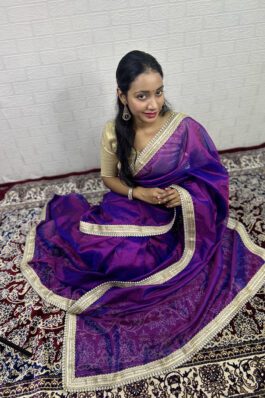 Pure Banarasi Organza Silk Saree