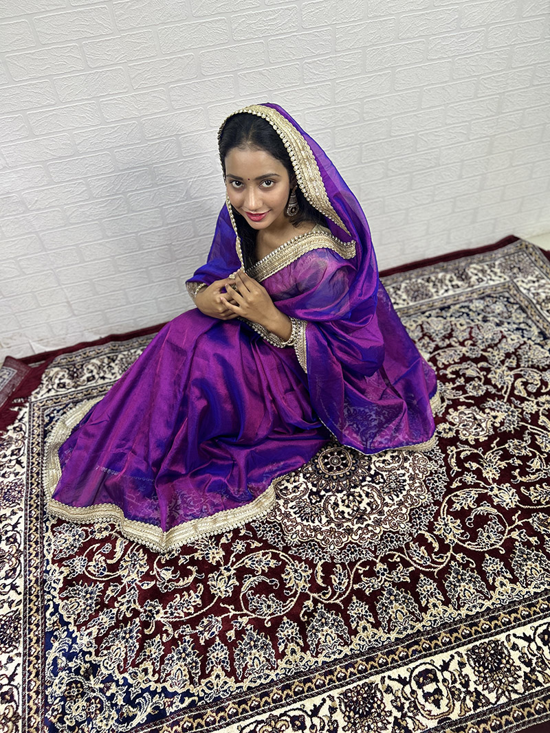 Pure Banarasi Organza Silk Saree - Image 5