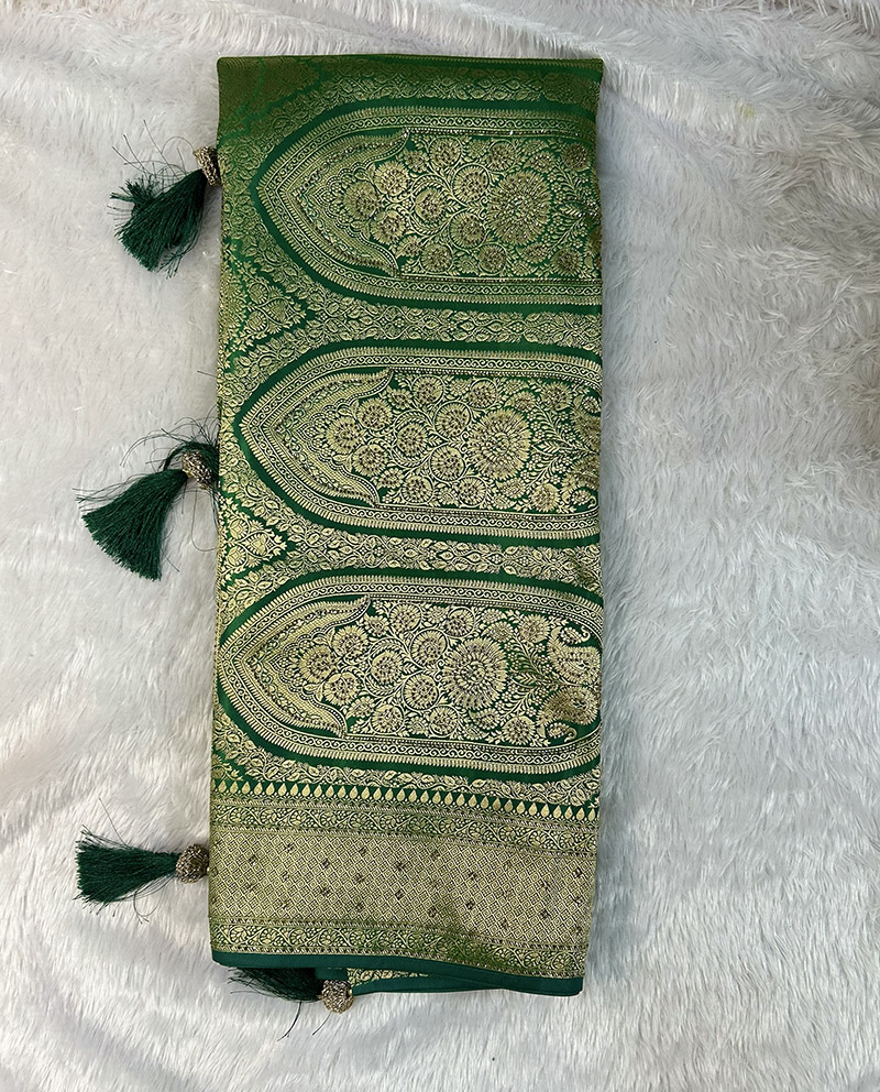 Satin Silk Designer Saree